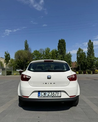 Seat Ibiza cena 16500 przebieg: 216000, rok produkcji 2009 z Gdańsk małe 137